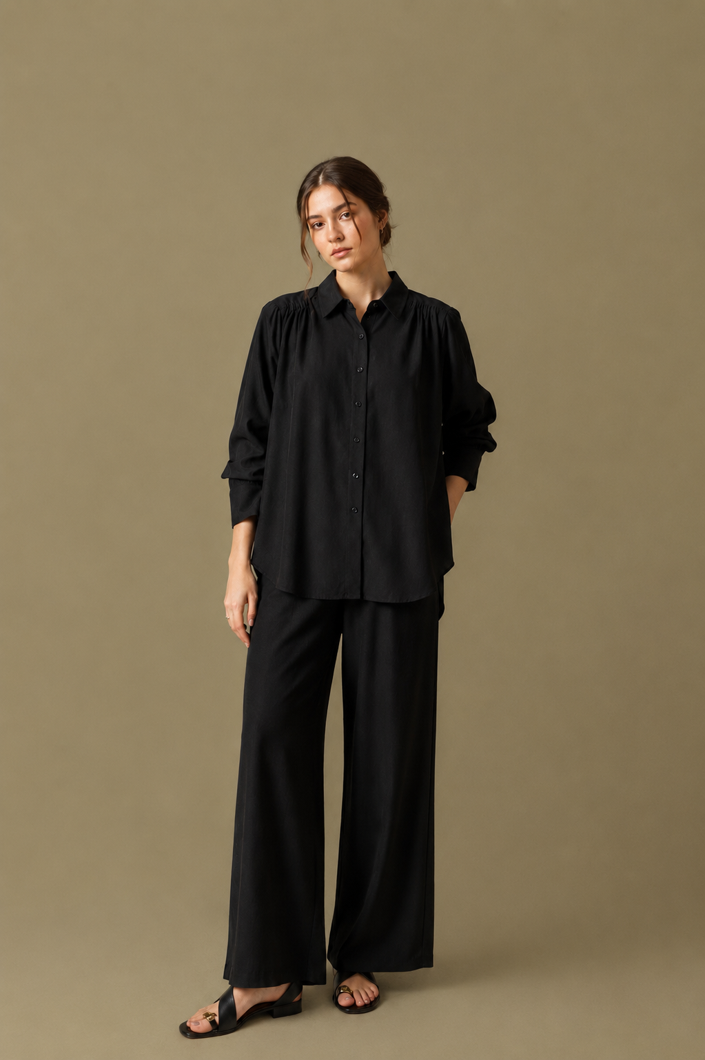 2PC SUIT TROUSER & SHIRT FOR WOMEN 2pc suit trouser & shirt for women